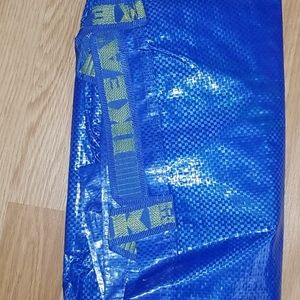 Ikea FRAKTA Big Blue Bag Set of 2 19 Gallon Tote